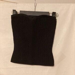 Stretchy ,feminine ,goth tube top by BABATON SZ XS
